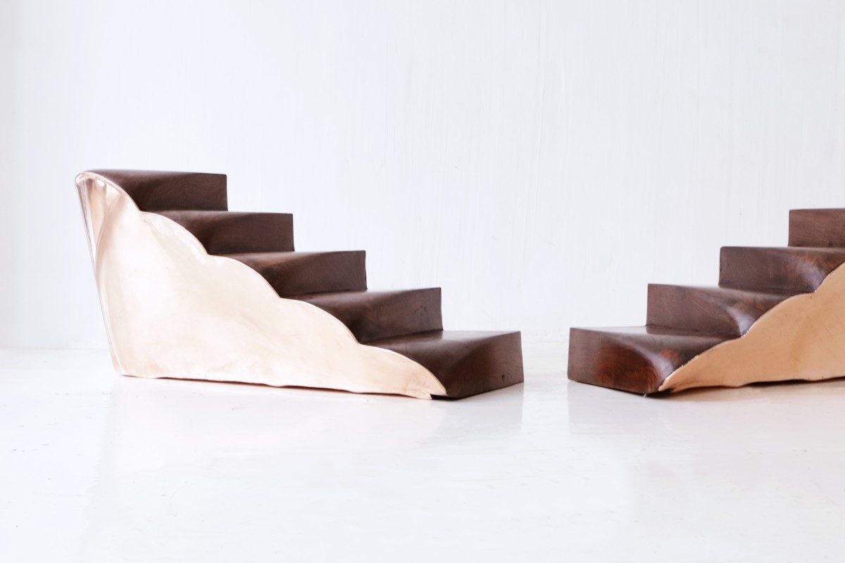 <a href=https://www.galeriegosserez.com/gosserez/artistes/loellmann-valentin.html>Valentin Loellmann </a> - Copper - Meuble / sculpture